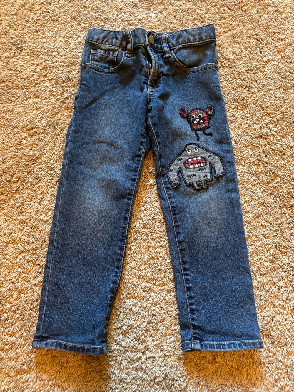 Gap Minster patch jeans, boys 4